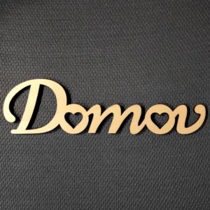 Domov 20 cm so srdiečkami