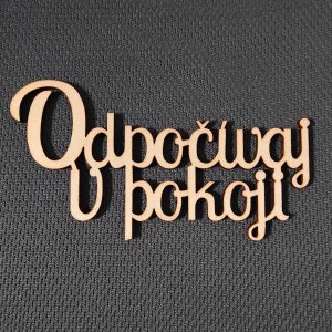 Odpočívaj v pokoji 15 x 8 cm