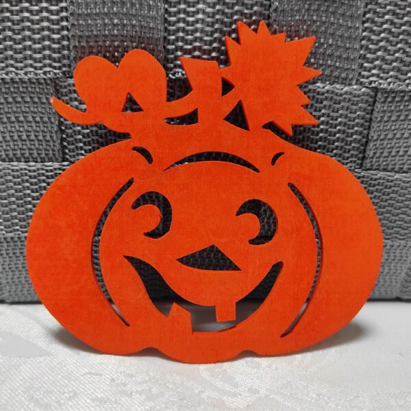Tekvica oranžová veľká 10 x 9 cm - 2 ks